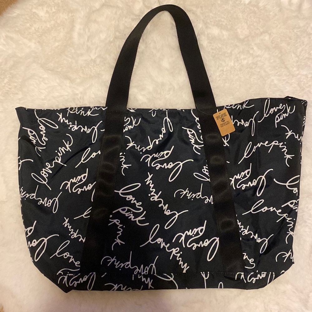 New Victoria secret love pink zipper bag